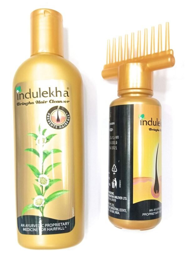 Bringha Hair Oil 100ml & Hair Fall Shampoo 200ml Combo
