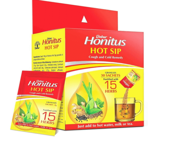 Honitus Hot Sip Kadha 30 Sachets | Cough & Cold Relief
