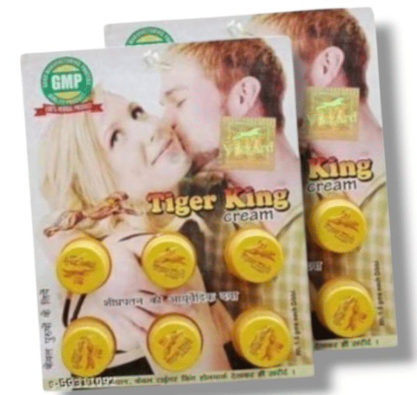 Tiger King Long Time Cream for Men | Pack of 2 | 100% Org
