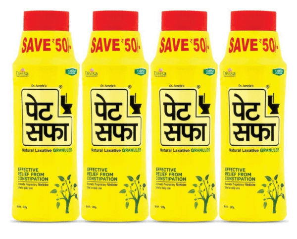 Zeeke Pet Saffa Granules 200g Each | Pack of 4 | Digestive