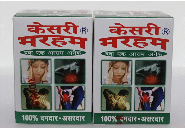 Kesri Marham Balm 40gm (Medium) – Pack of 2 | Pain Relief