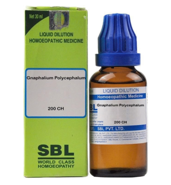 SBL Gnaphalium Polycephalum 200 Dilution 30ml