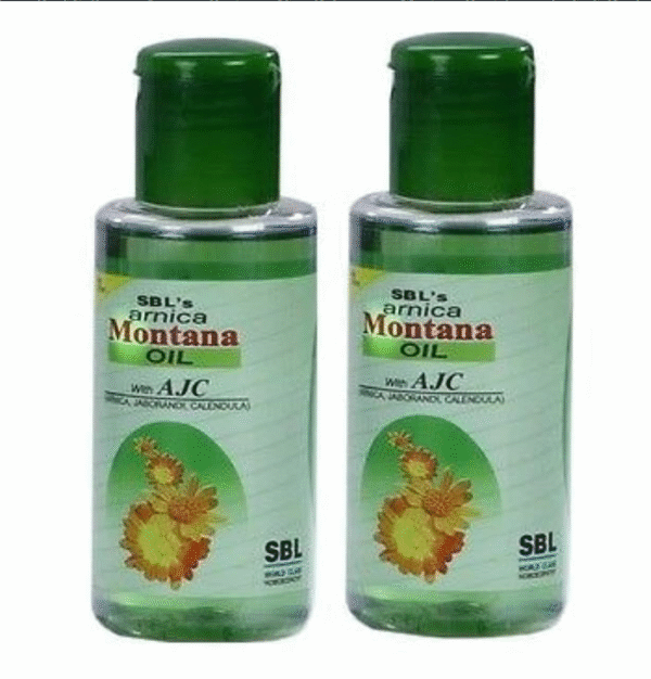 SBL Arnica Montana Hair & Body Oil 200ml (Pack of 2)