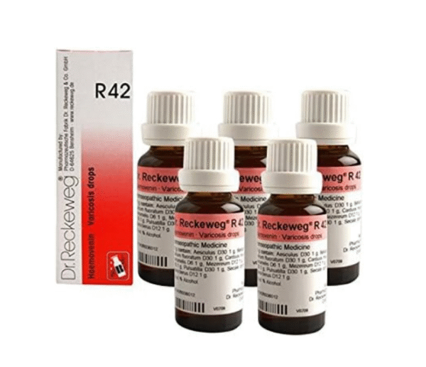 Dr. Reckeweg R42 for Varicose Veins (Pack of 5) - Kaxilu