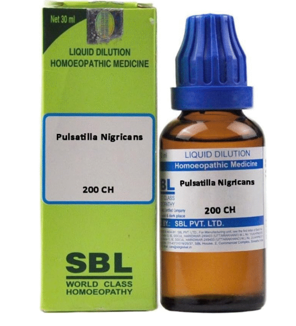 SBL Pulsatilla Nigricans 200 Dilution 30ml for Digestive Care