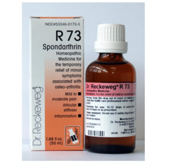 Dr. Reckeweg Spondarthrin R73 Drops 50ml for Joint Health