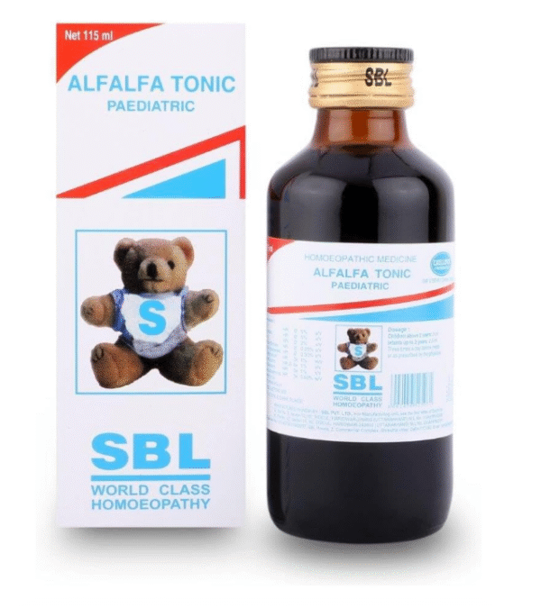 SBL Alfalfa Tonic Pediatric 180ml for Growth & Appetite