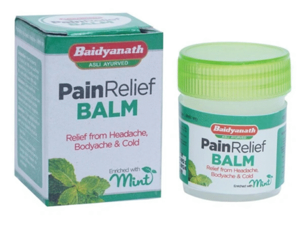 Baidyanath Pain Relief Balm 10g for Headache & Body ache