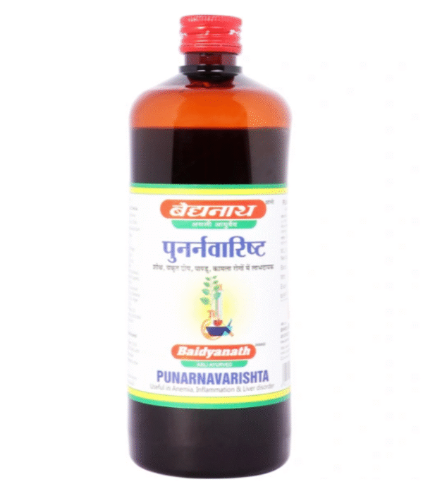 Baidyanath Punarnavarishta 450ml – Ayurvedic Liver Tonic