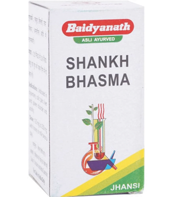 Baidyanath Shankh Bhasma 10gm – Ayurvedic Antacid Remedy