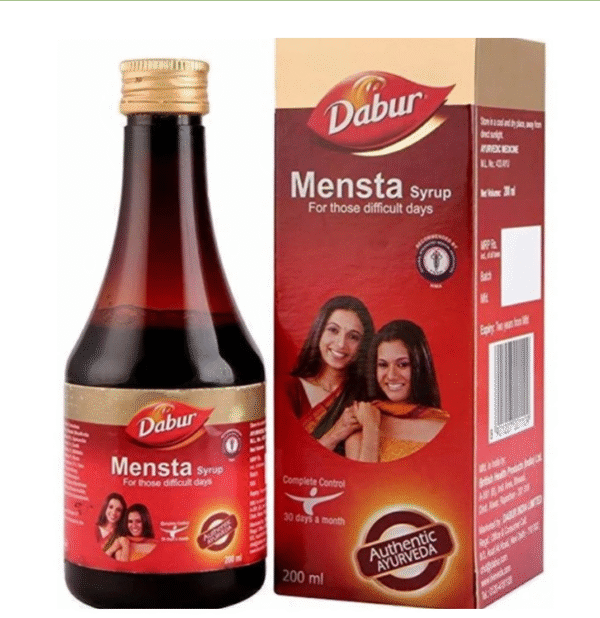 Dabur Mensta Syrup – Ayurvedic Support for Menstrual Health 200ml