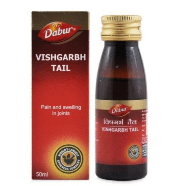 Dabur Vishgarbh Tail – Ayurvedic Pain Relief Oil (50ml)