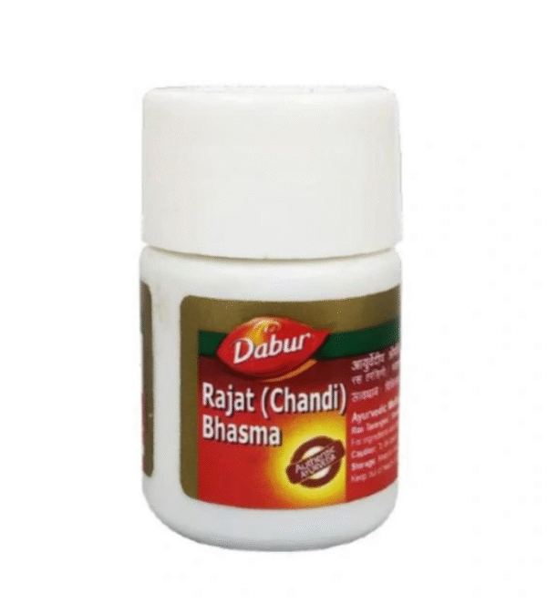 Dabur Rajat Bhasma – Ayurvedic Silver Ash for Vitality 2.5g