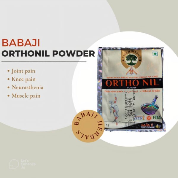 Ortho Nil Powder benefits - helps relieve joint pain, knee pain, muscle pain, and neurasthenia.